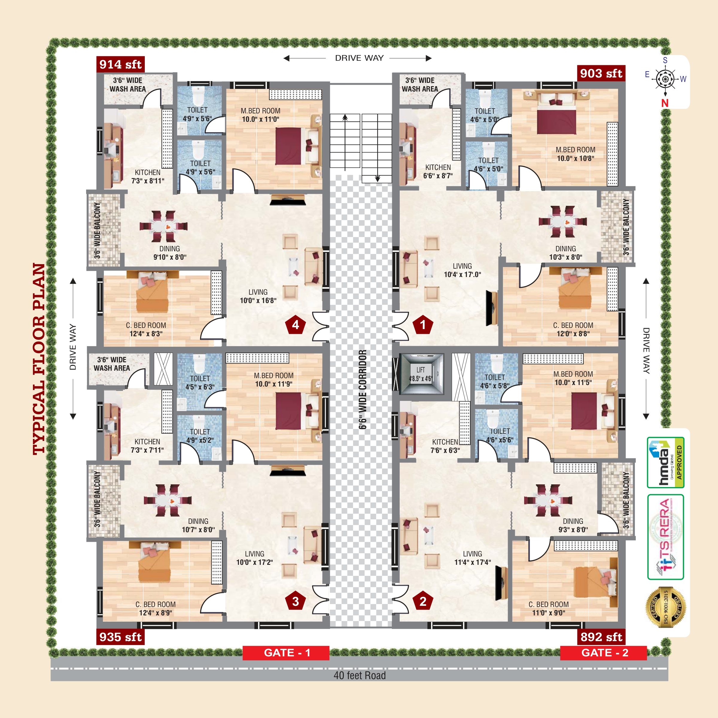 Typical Floor Plan