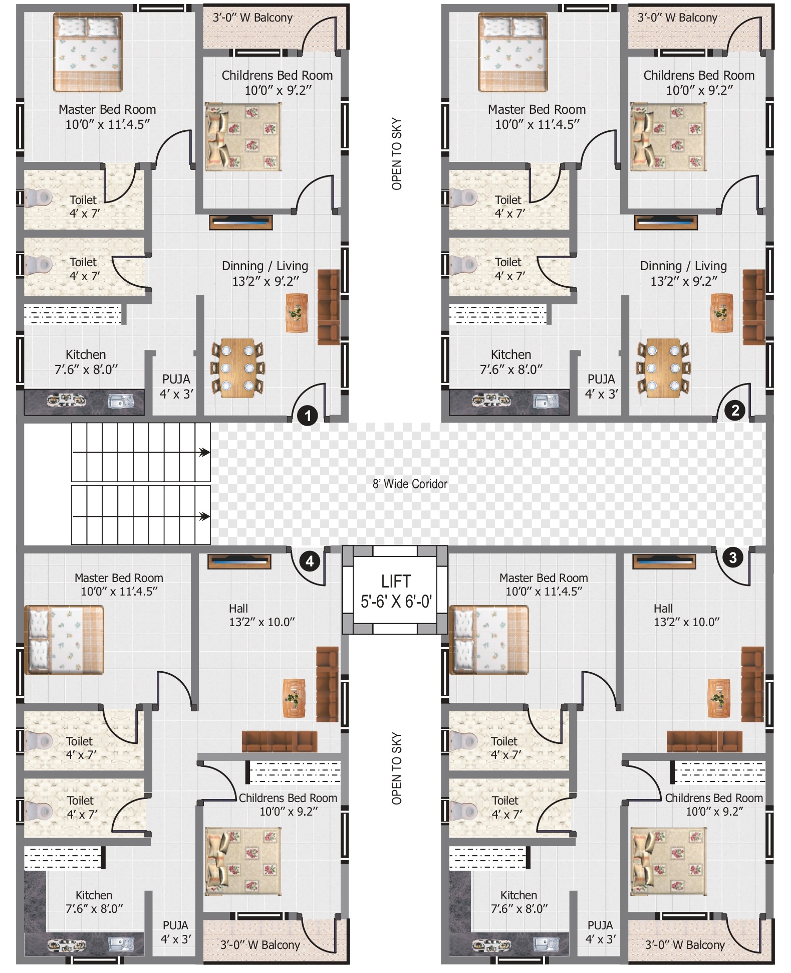Typical Floor Plan